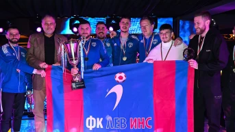 ФК „ЛЕВ ИНС“ заслужено взе купата на Бизнес Висшата Лига