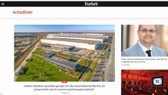 Forbes със статия за навлизането на Cyber ​​​​Level Ins на кибер застрахователния пазар в Румъния